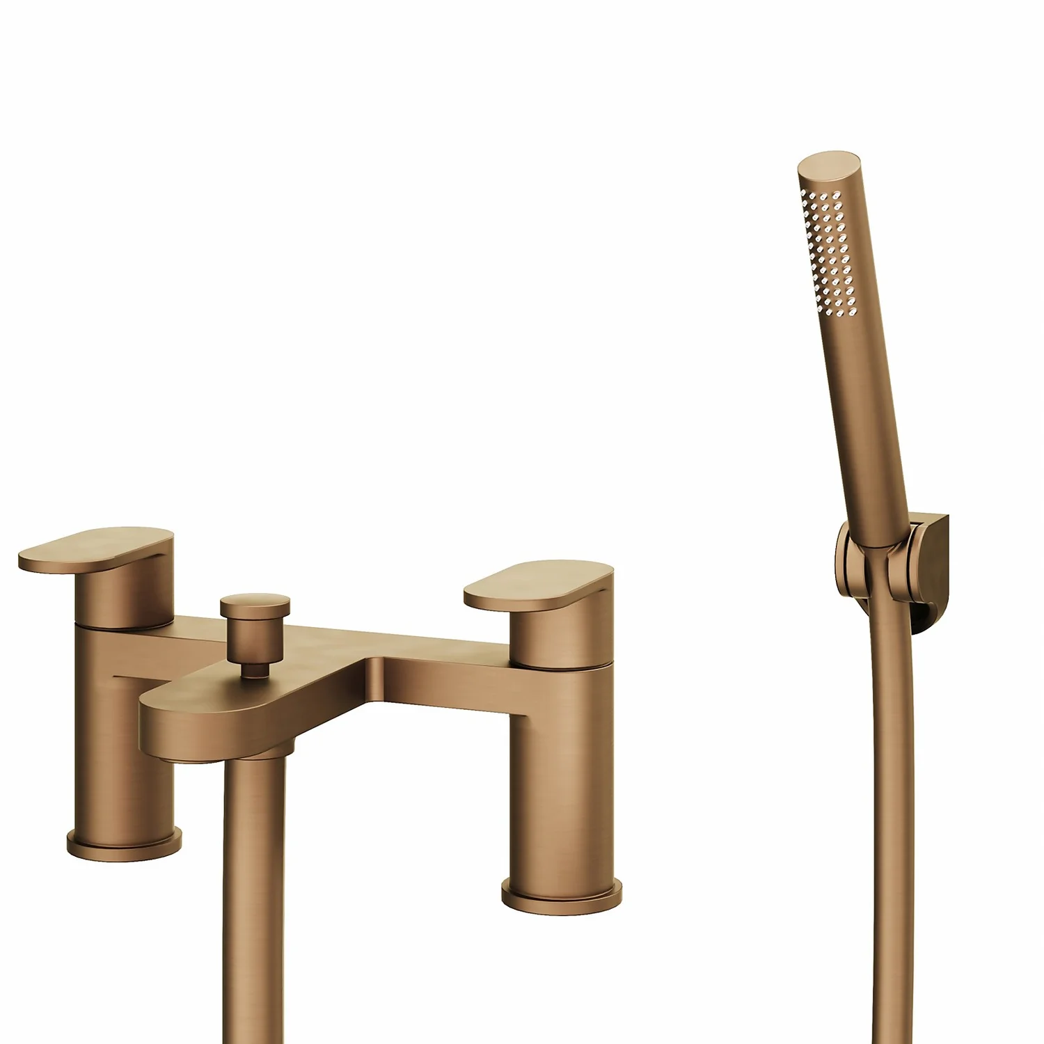 Bathstore Etta Bath Shower Mixer Tap In Bronze 5 Bathstore Etta Bath Shower Mixer Tap In Bronze - Image 3