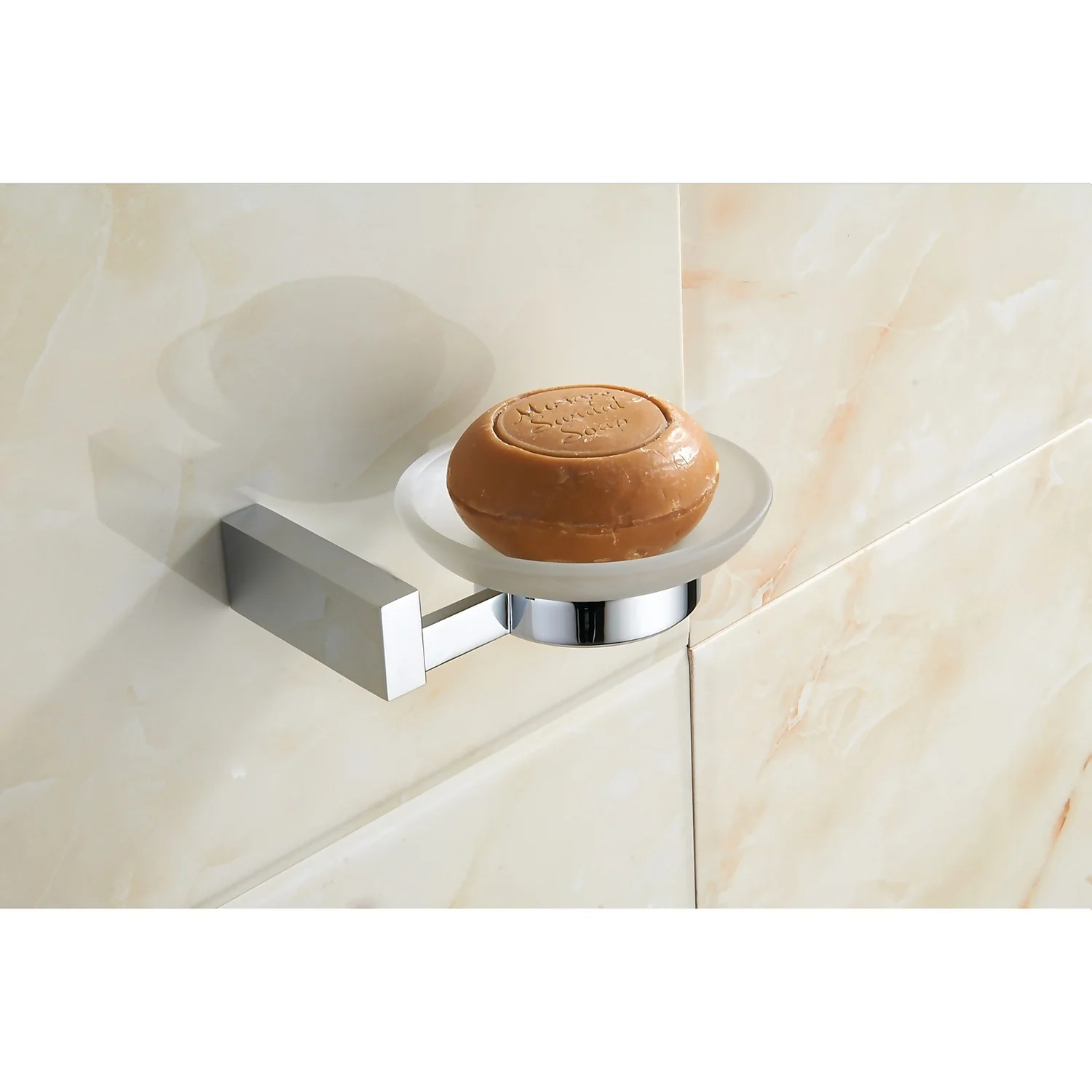 Bathstore Square Soap Dish 4 Bathstore Square Soap Dish - Image 2