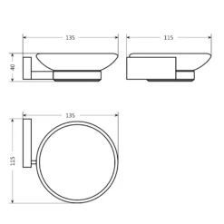 Bathstore Square Soap Dish 7 Bathstore Square Soap Dish -Triton None Store 13050342 1964945704361971