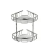 Bathstore Wire Double Corner Basket 2 Bathstore Wire Double Corner Basket -Triton None Store 13050349 5374945914983064