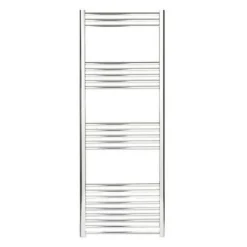 Bathstore Hamilton Chrome Curved Towel Radiator 1600 X 400