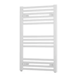 Bathstore Independent White Flat Towel Radiator 800 X 400
