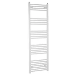 Bathstore Independent White Flat Towel Radiator 1600 X 500