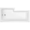 Balterley Right Hand Square Shower Bath - 1700mm