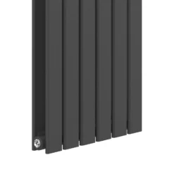 VURTU1 Vertical Double Panel Radiator 1600mm X 410mm - Anthracite -Triton None Store 13109563 1574904157354630