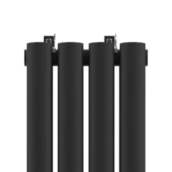 VURTU2 Vertical Double Panel Radiator 1600mm X 240mm - Black -Triton None Store 13109569 8844904157919725