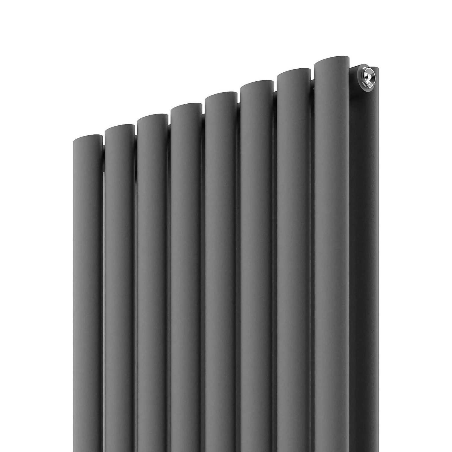 VURTU2 Vertical Double Panel Radiator 1800mm X 480mm - Anthracite 6 VURTU2 Vertical Double Panel Radiator 1800mm X 480mm - Anthracite - Image 4
