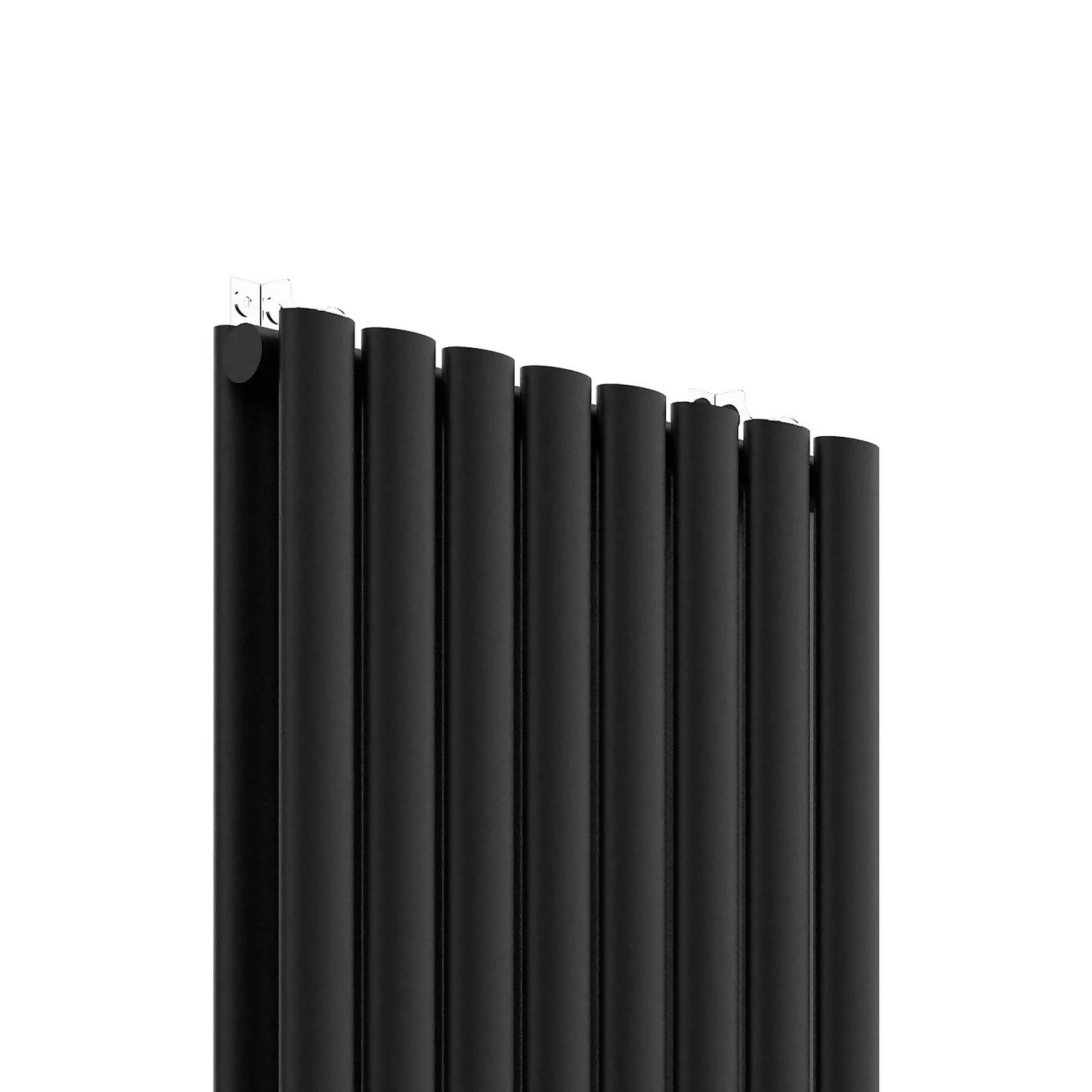 VURTU2 Vertical Double Panel Radiator 1600mm X 480mm - Black 5 VURTU2 Vertical Double Panel Radiator 1600mm X 480mm - Black - Image 3