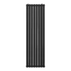 VURTU2 Vertical Double Panel Radiator 1600mm X 480mm - Black -Triton None Store 13109571 8794904157823608