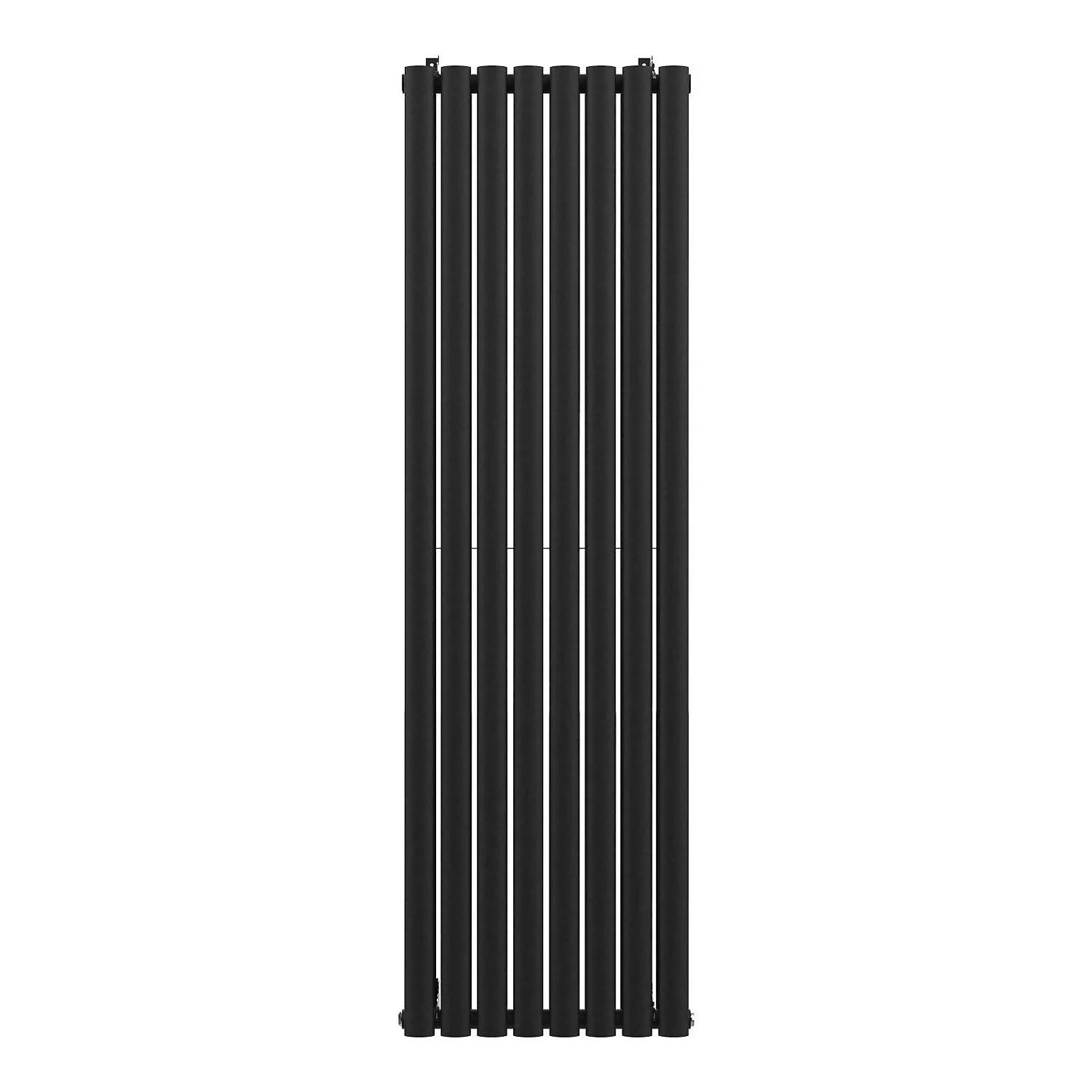 VURTU2 Vertical Double Panel Radiator 1600mm X 480mm - Black 3 VURTU2 Vertical Double Panel Radiator 1600mm X 480mm - Black