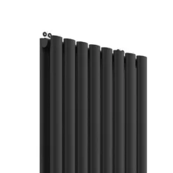 VURTU2 Vertical Double Panel Radiator 1800mm X 480mm - Black -Triton None Store 13109572 1574904158229172