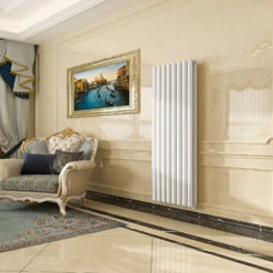 VURTU2 Vertical Double Panel Radiator 1600mm X 480mm - White -Triton None Store 13109575 9274905750622188