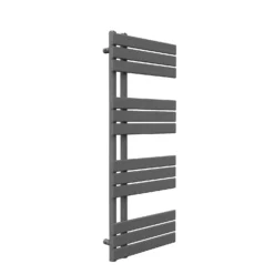 VURTU3 Vertical Single Panel Radiator 1200mm X 500mm - Anthracite