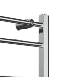 VURTU5 Heated Towel Rail Radiator With Luxury Ladder Style & 7 Horizontal Round Tubes In Chrome - 700mm X 400mm 10 VURTU5 Heated Towel Rail Radiator With Luxury Ladder Style & 7 Horizontal Round Tubes In Chrome - 700mm X 400mm -Triton None Store 13109589 1914904157377751