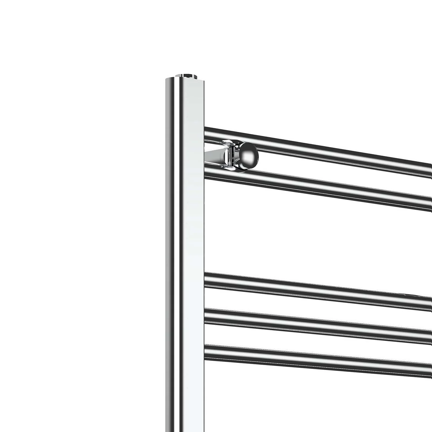 VURTU5 Vertical Ladder Style Radiator 1200mm X 600mm - Chrome 6 VURTU5 Vertical Ladder Style Radiator 1200mm X 600mm - Chrome - Image 4