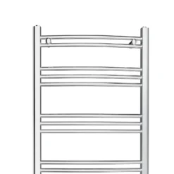 VURTU6 Vertical Ladder Curve Style Radiator 1200mm X 600mm - Chrome -Triton None Store 13109603 8554904159202690