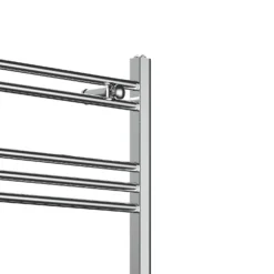 VURTU8 Electric Vertical Ladder Radiator 1200mm X 600mm - Chrome -Triton None Store 13109609 6924904159153133