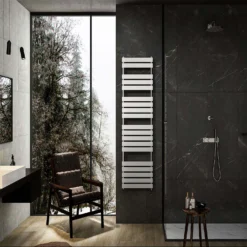 VURTU9 Electric Flat Panel Radiator 1800mm X 600mm - Chrome -Triton None Store 13109610 9614904159362656