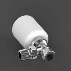 VURTU23 Thermostatic Radiator Valves With Bluetooth Control In White - Pair -Triton None Store 13148781 7164905487726119