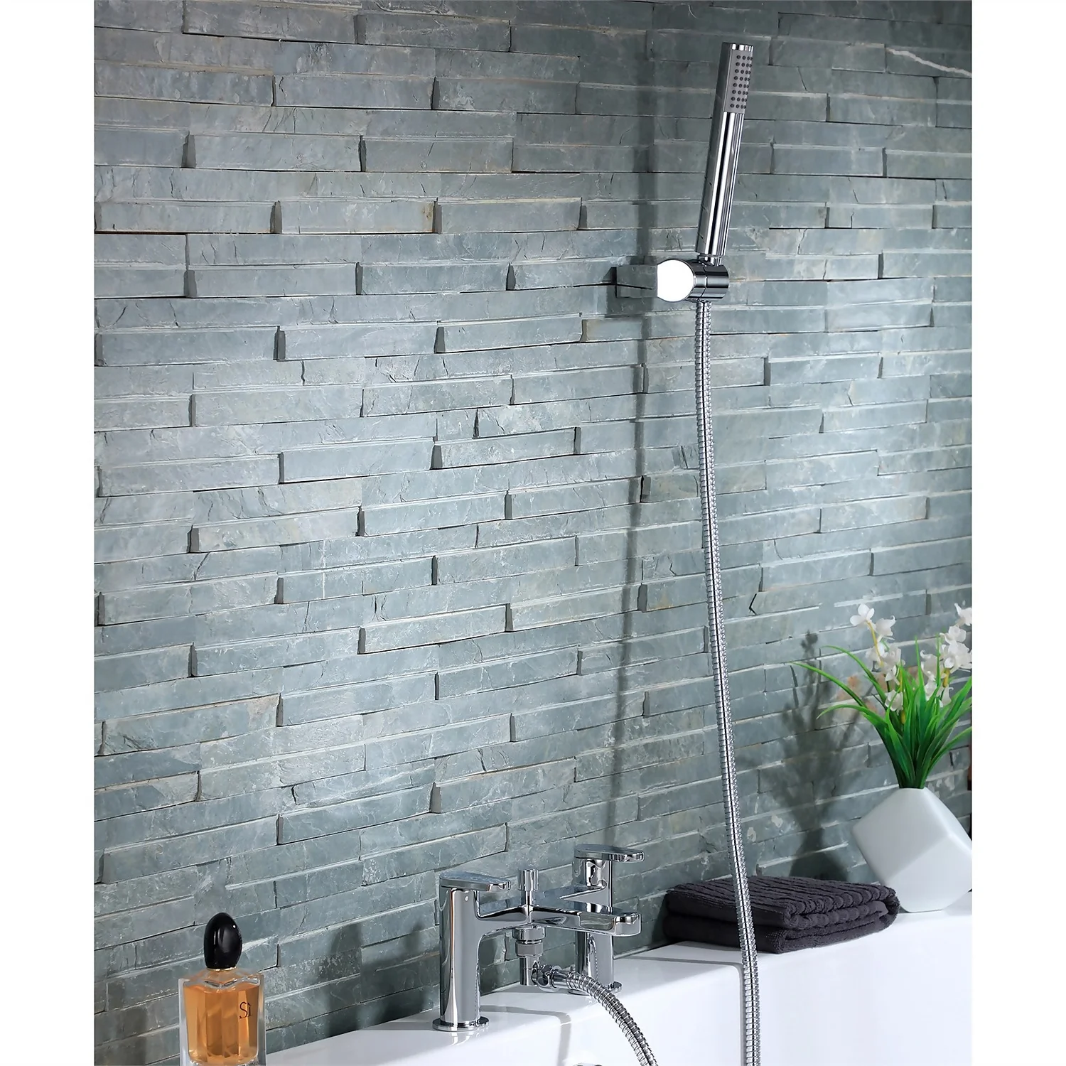 Ardessie Bath Shower Mixer Tap - Chrome 4 Ardessie Bath Shower Mixer Tap - Chrome - Image 2