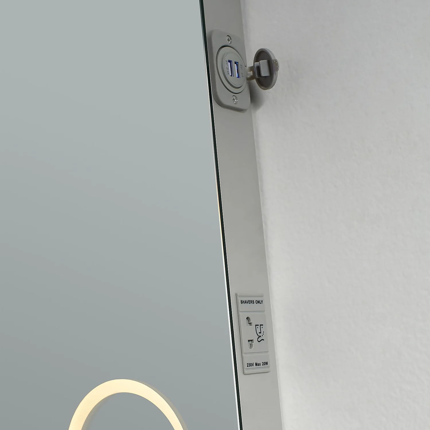 Sherston LED Mirror - 700x500mm 10 Sherston LED Mirror - 700x500mm - Image 8