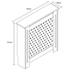 Lloyd Pascal Radiator Cover With Classic Style In White - Mini 15 Lloyd Pascal Radiator Cover With Classic Style In White - Mini -Triton None Store 13168195 1254931990437743