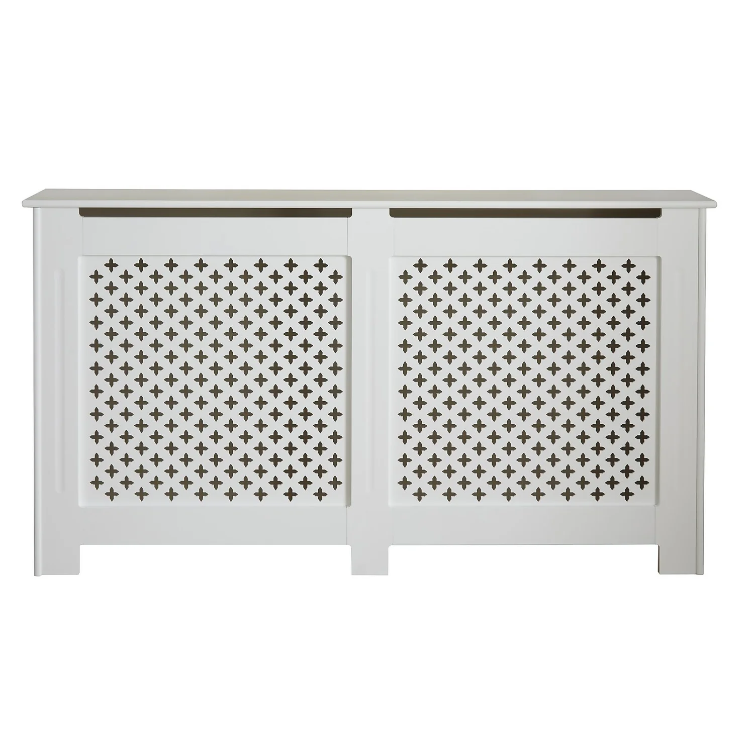 Lloyd Pascal Radiator Cover With Classic Style In White - Large 6 Lloyd Pascal Radiator Cover With Classic Style In White - Large - Image 4