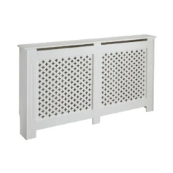 Lloyd Pascal Radiator Cover With Classic Style In White - Large