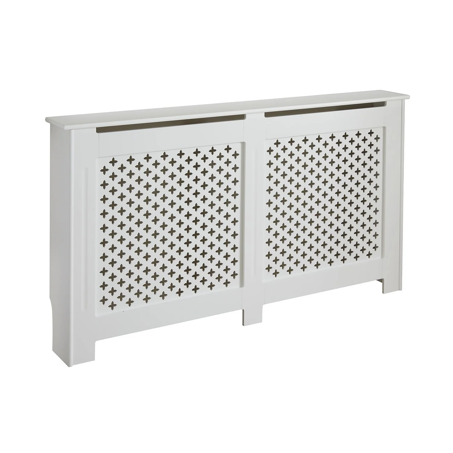 Lloyd Pascal Radiator Cover With Classic Style In White - Large 3 Lloyd Pascal Radiator Cover With Classic Style In White - Large