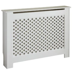Lloyd Pascal Radiator Cover With Classic Style In White - Medium
