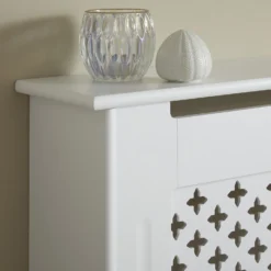 Lloyd Pascal Radiator Cover With Classic Style In White - Medium -Triton None Store 13168197 4724931990308044