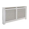 Lloyd Pascal Radiator Cover With Contemporary Style In White - Large