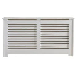 Lloyd Pascal Radiator Cover With Contemporary Style In White - Large -Triton None Store 13168201 1794931990224440