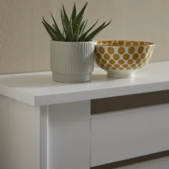 Lloyd Pascal Radiator Cover With Contemporary Style In White - Large -Triton None Store 13168201 9794931990288595