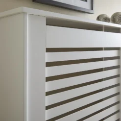 Lloyd Pascal Radiator Cover With Contemporary Style In White - Mini -Triton None Store 13168204 1514931990304432
