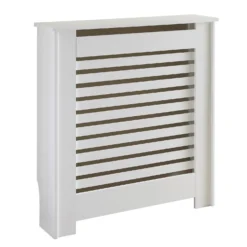 Lloyd Pascal Radiator Cover With Contemporary Style In White - Mini