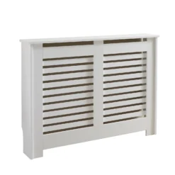 Lloyd Pascal Radiator Cover With Contemporary Style In White - Medium