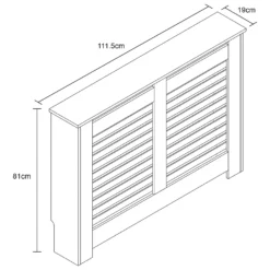 Lloyd Pascal Radiator Cover With Horizontal Slatted Design In Natural With Raw Finish - Medium 15 Lloyd Pascal Radiator Cover With Horizontal Slatted Design In Natural With Raw Finish - Medium -Triton None Store 13168209 7294931990914785