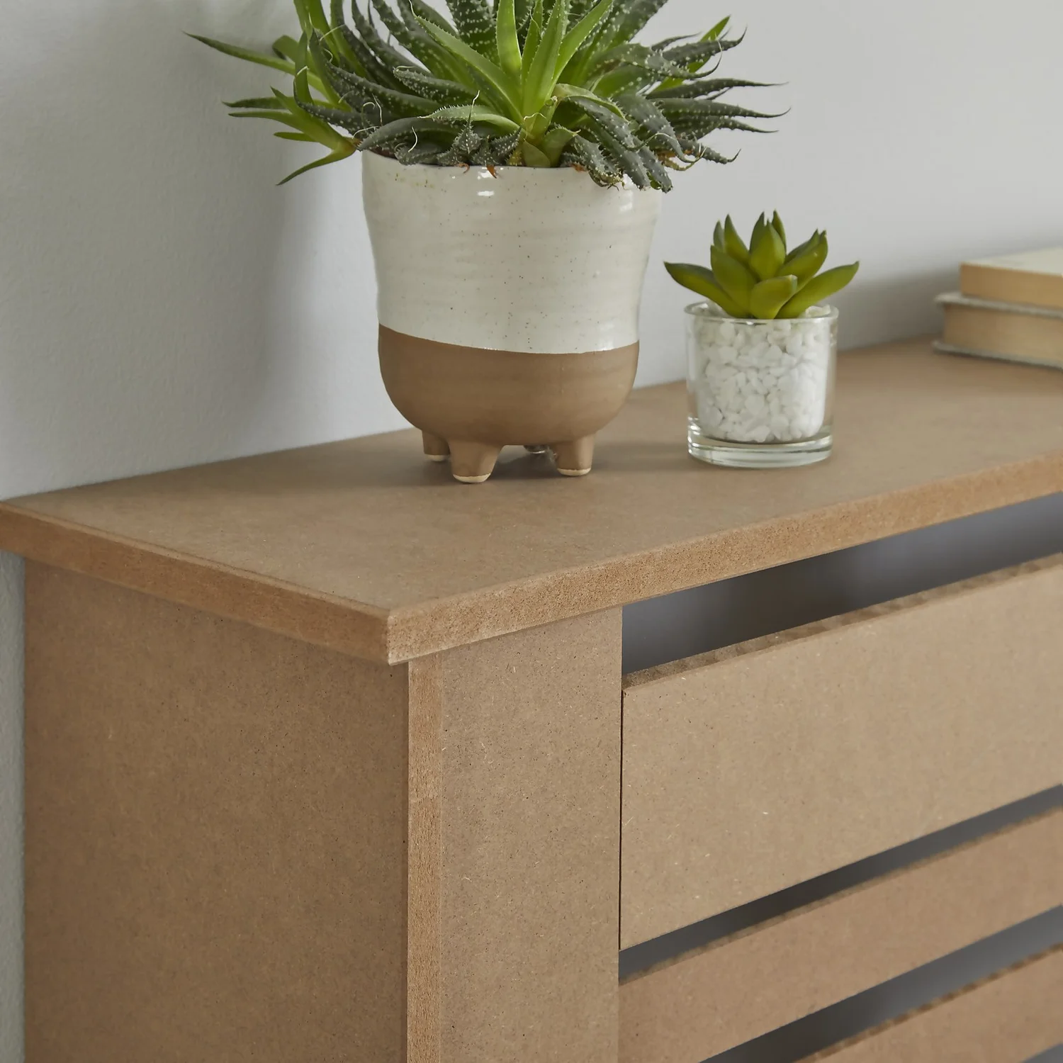 Lloyd Pascal Radiator Cover With Horizontal Slatted Design In Natural With Raw Finish - Medium 7 Lloyd Pascal Radiator Cover With Horizontal Slatted Design In Natural With Raw Finish - Medium - Image 5