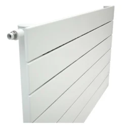 Henrad Verona Plane Single Panel Plumbed Radiator 592mm X 800mm - White