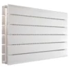 Henrad Verona Plane Double Panel Plumbed Radiator 592mm X 1000mm - White