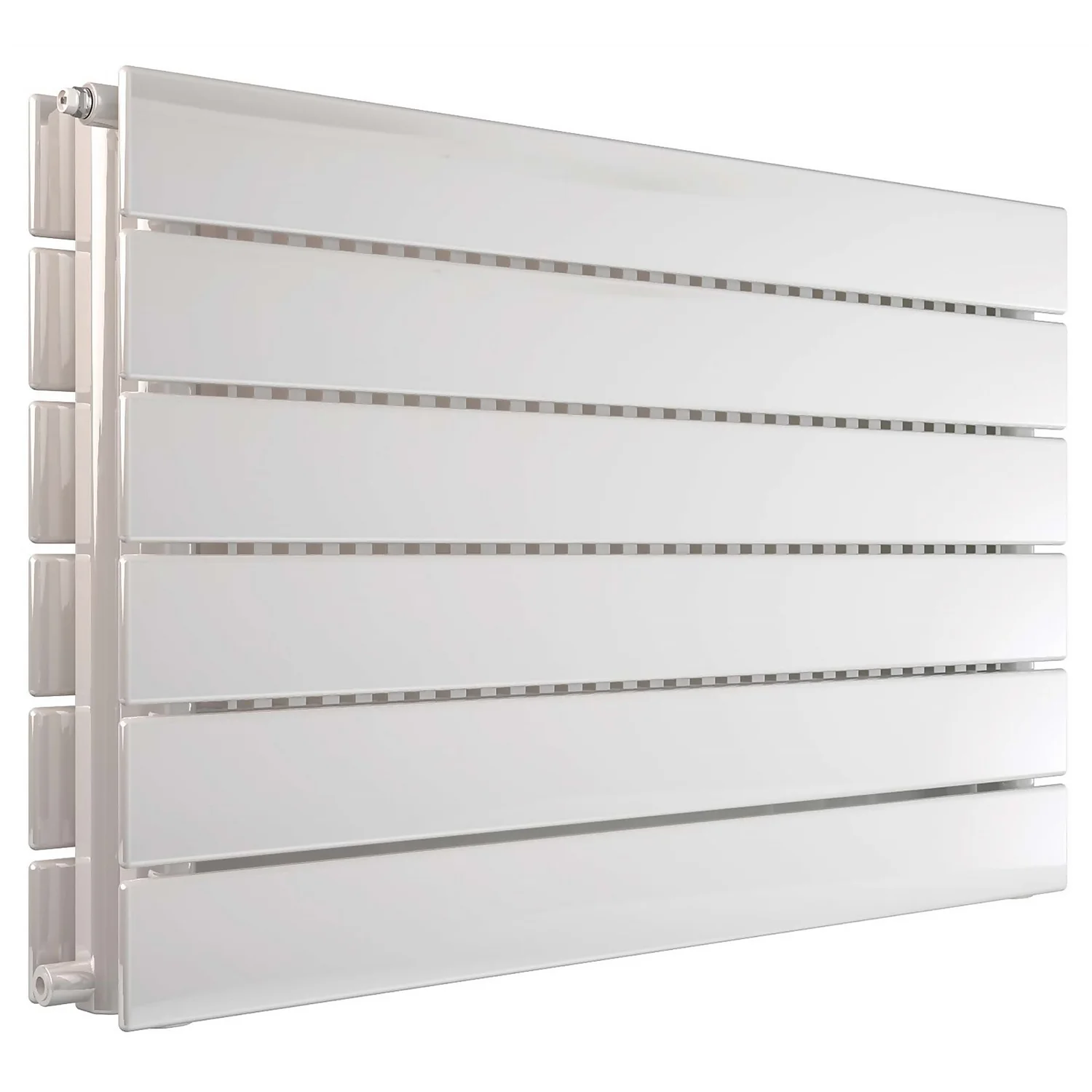 Henrad Verona Plane Double Panel Plumbed Radiator 592mm X 1000mm - White 3 Henrad Verona Plane Double Panel Plumbed Radiator 592mm X 1000mm - White