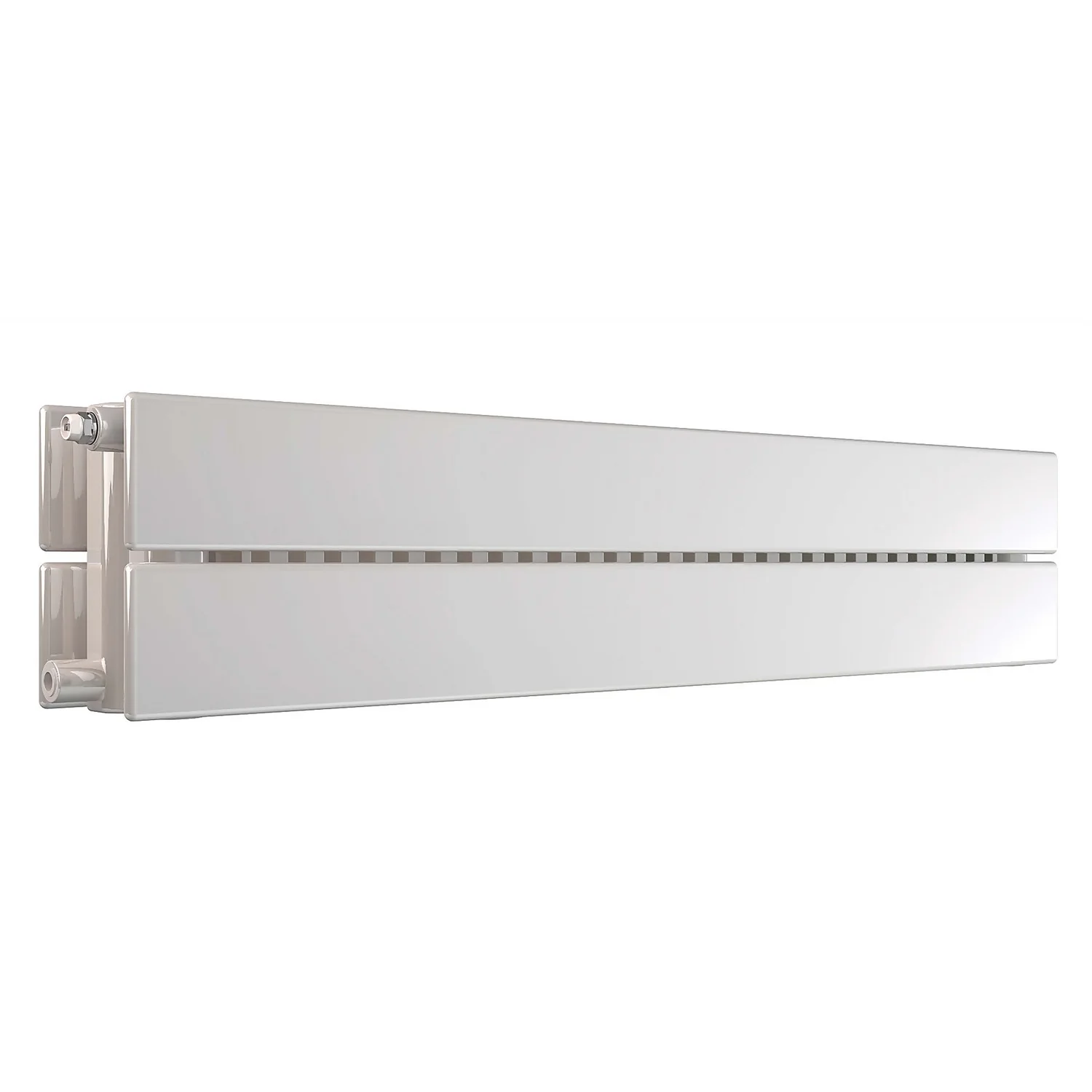 Henrad Verona Lo-Line Double Panel Plumbed Radiator 148mm X 1400mm - White 3 Henrad Verona Lo-Line Double Panel Plumbed Radiator 148mm X 1400mm - White