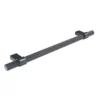 House Beautiful Metal Bar Handle - Black