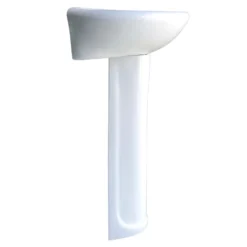 Tilwick Ceramic Basin With Pedestal - 1 Tap Hole -Triton None Store 13190959 5104880076541740