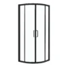 Bathstore Noir 800mm Black Quadrant Shower Enclosure 1 Bathstore Noir 800mm Black Quadrant Shower Enclosure -Triton None Store 13279331 4164988181124719