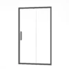 Bathstore Noir 1400mm Black Shower Enclosure Sliding Door