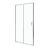 Bathstore Atlas 1400mm Chrome Shower Enclosure Sliding Door