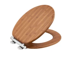 Aqualona Toilet Seat - Bamboo Effect