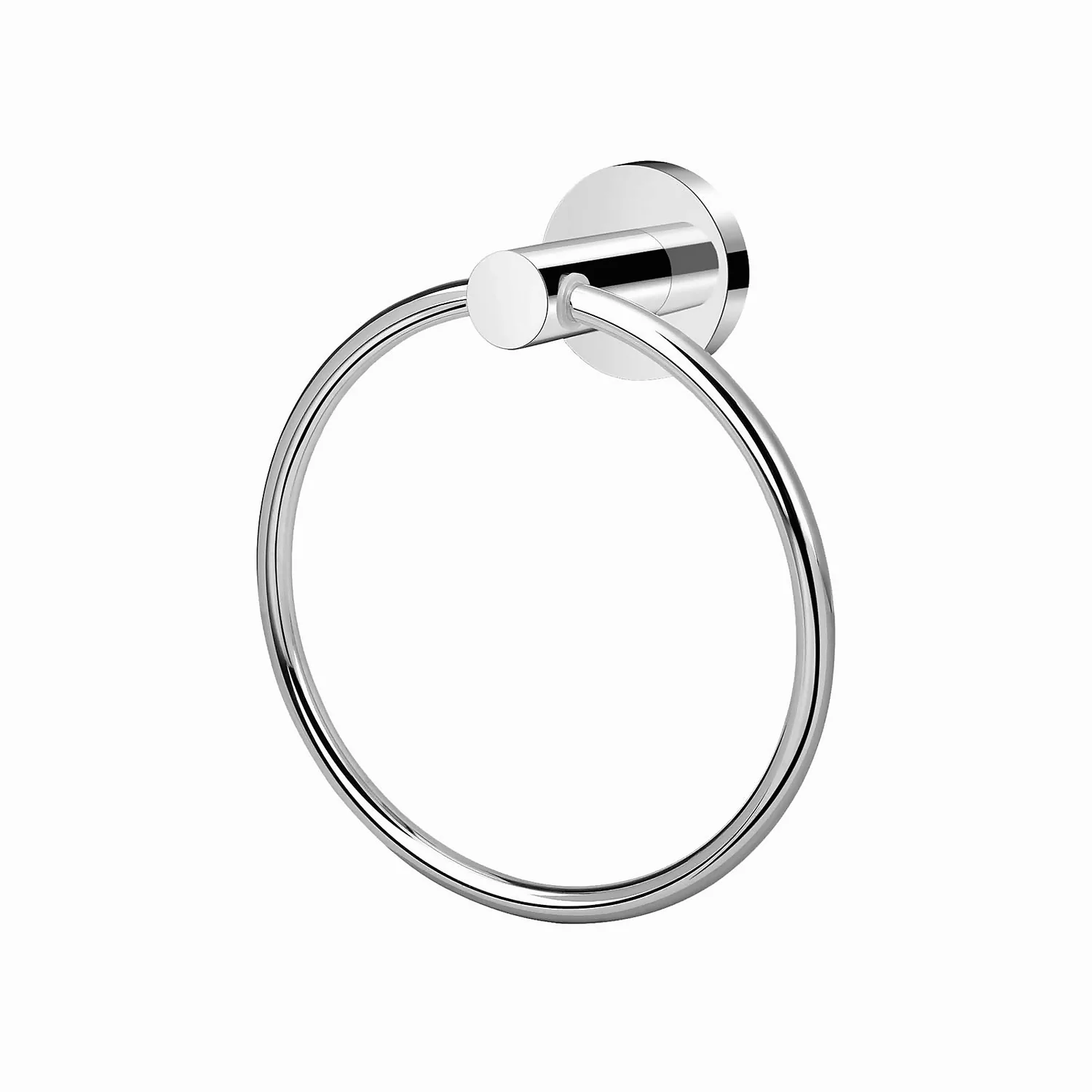 Self Adhesive Towel Ring - Chrome 3 Self Adhesive Towel Ring - Chrome